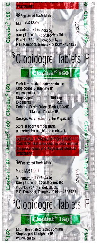 Clopilet 150 Tablet 10