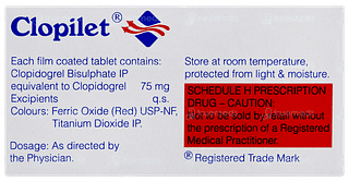 Clopilet Tablet 15