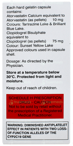 Clopitab Cv 10 Capsule 15 Clopitab Cv 10 Capsule 15