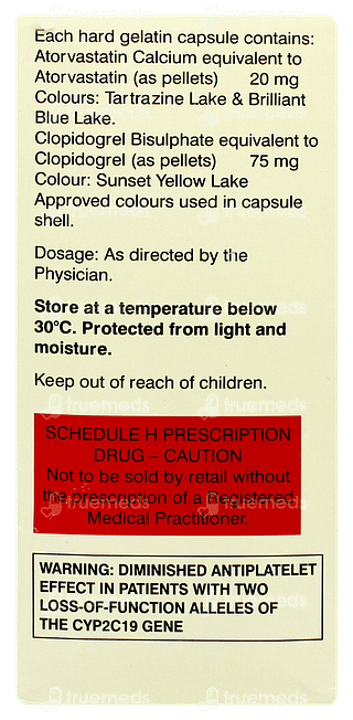 Clopitab Cv 20 Capsule 15