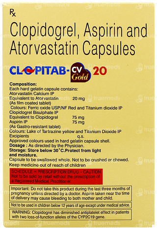 Clopitab Cv Gold 20 Capsule 10