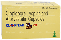 Clopitab Cv Gold 20 Capsule 10