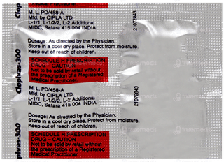 Clopivas 300 Tablet 2