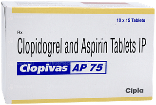 Clopivas Ap 75 Tablet 15