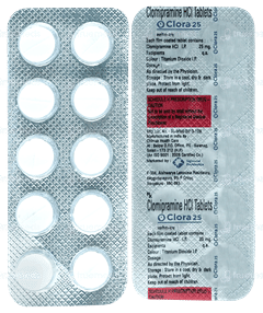 Clora 25 Mg Tablet 10