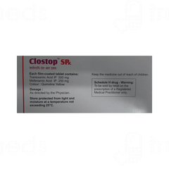 Clostop Srx Tablet 10 Clostop Srx Tablet 10