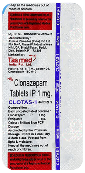 Clotas 1Mg Tablet 10