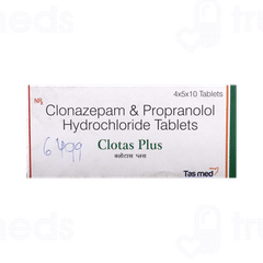 Clotas Plus 0.5/20mg Tablet 10