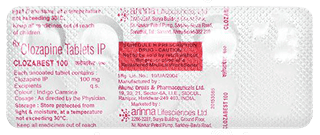 Clozabest 100 Mg Tablet 10