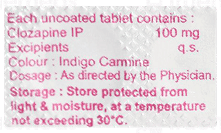 Clozabest 100 Mg Tablet 10