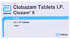 Clozam 5 Tablet 10