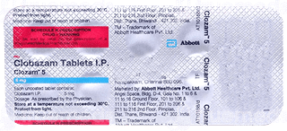 Clozam 5 Tablet 10