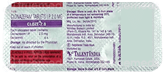 Cloze 2 Mg Tablet 10