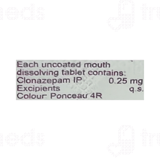 Cloze Md 0.25 MG Tablet 10