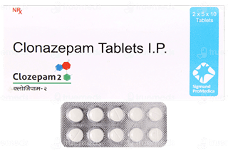 Clozepam 2 Mg Tablet 10