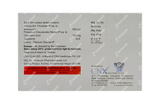 Cnx Clav 625 Tablet 10