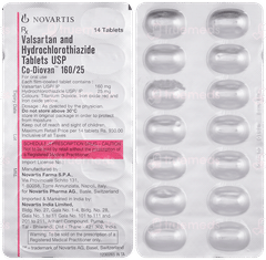 Co Diovan 160/25 Tablet 14