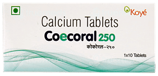 Coecoral 250 Tablet 10