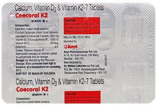 Coecoral K2 Tablet 10