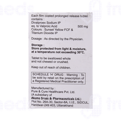 Cognirex Od 500 Tablet 10 Cognirex Od 500 Tablet 10