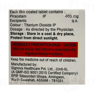 Cognitam 400 Tablet 10