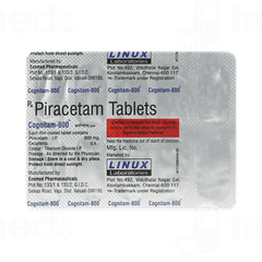 Cognitam 800 Tablet 10