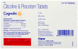 Cognolin P Tablet 10