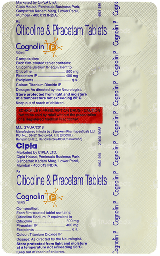 Cognolin P Tablet 10