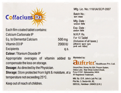 Collacium D3 Tablet 10 Collacium D3 Tablet 10