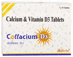 Collacium D3 Tablet 10 Collacium D3 Tablet 10