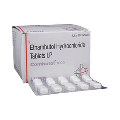 Combutol 1000 MG Tablet 10