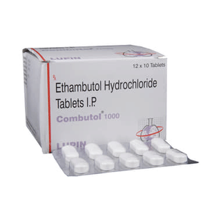 Combutol 1000 MG Tablet 10