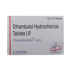 Combutol 1000 MG Tablet 10