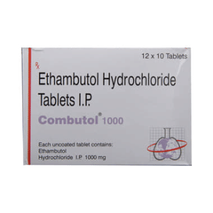 Combutol 1000 MG Tablet 10