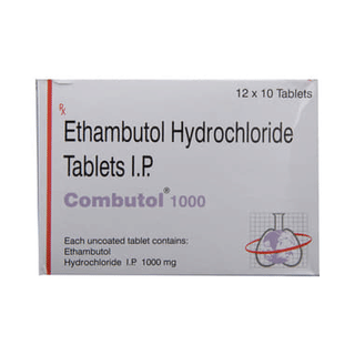 Combutol 1000 MG Tablet 10
