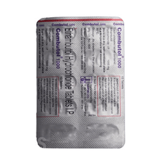 Combutol 1000 MG Tablet 10