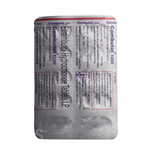 Combutol 1000 MG Tablet 10