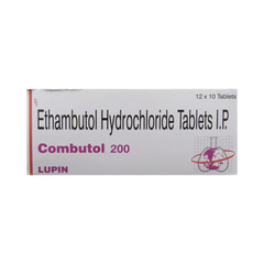 Combutol 200 MG Tablet 10