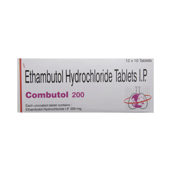 Combutol 200 MG Tablet 10