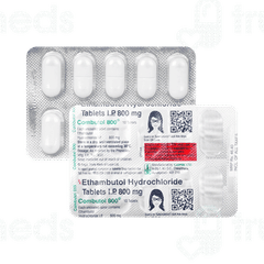 Combutol 800 MG Tablet 10