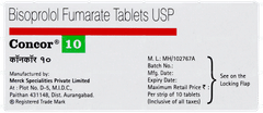 Concor 10 Tablet 10