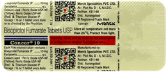 Concor 10 Tablet 10