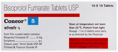 Concor 5 Tablet 10 Concor 5 Tablet 10