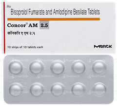 Concor Am 2.5 Tablet 10