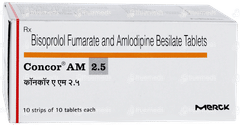 Concor Am 2.5 Tablet 10