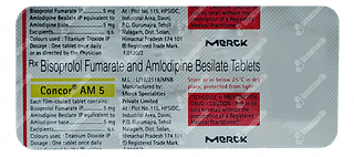 Concor Am 5/5 MG Tablet 10