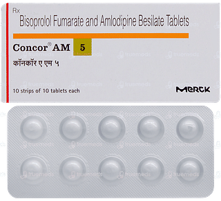 Concor Am 5 Tablet 10