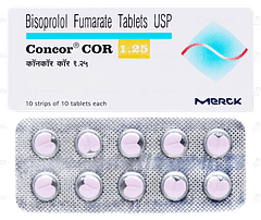 Concor Cor 1.25 Tablet 10
