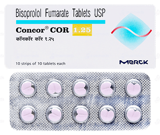 Concor Cor 1.25 Tablet 10