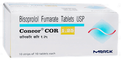 Concor Cor 1.25 Tablet 10 Concor Cor 1.25 Tablet 10